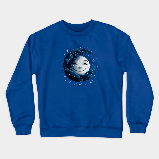 Sweet moon dreams Crewneck Sweatshirt by NATLEX